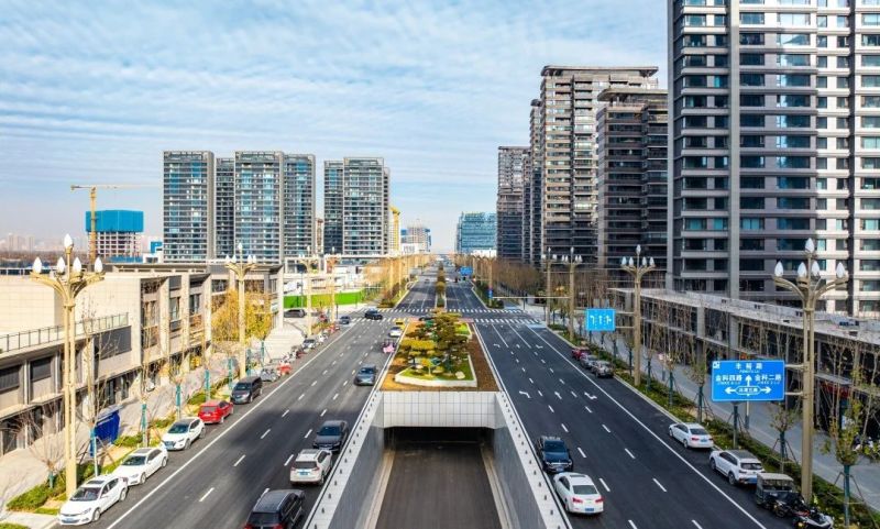 西咸新區(qū)能源金貿(mào)區(qū)這5條道路全面通行